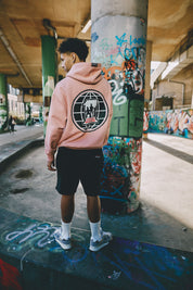 GLOBE HOODED SWEATSHIRT