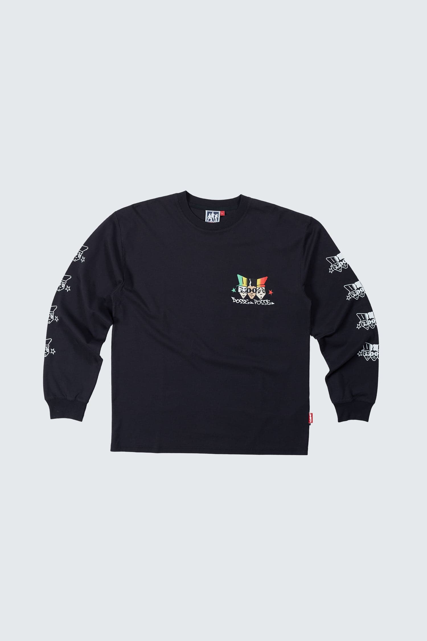 3 HEADS LONG SLEEVE T SHIRT