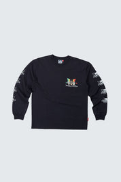 3 HEADS LONG SLEEVE T SHIRT