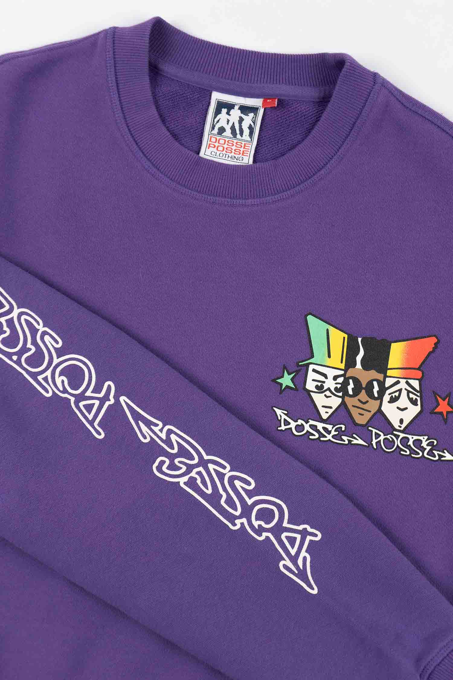 3 HEADS CREW SWEATSHIRT