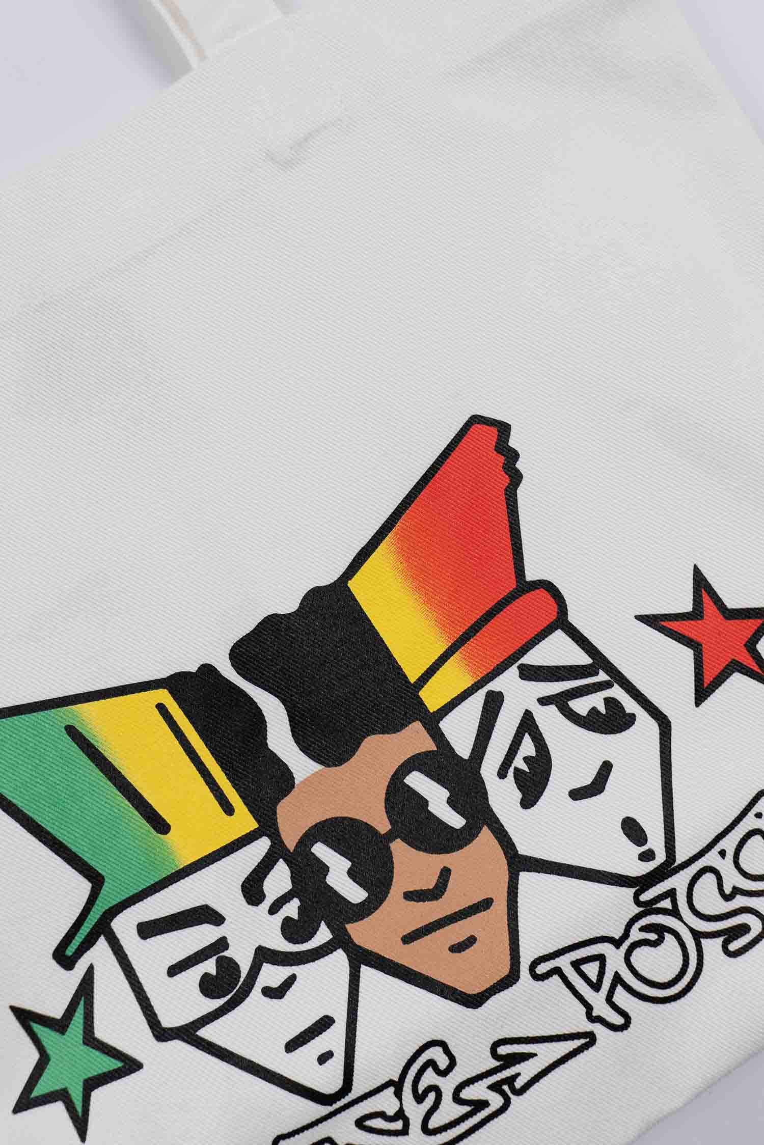 3 HEADS TOTE BAG