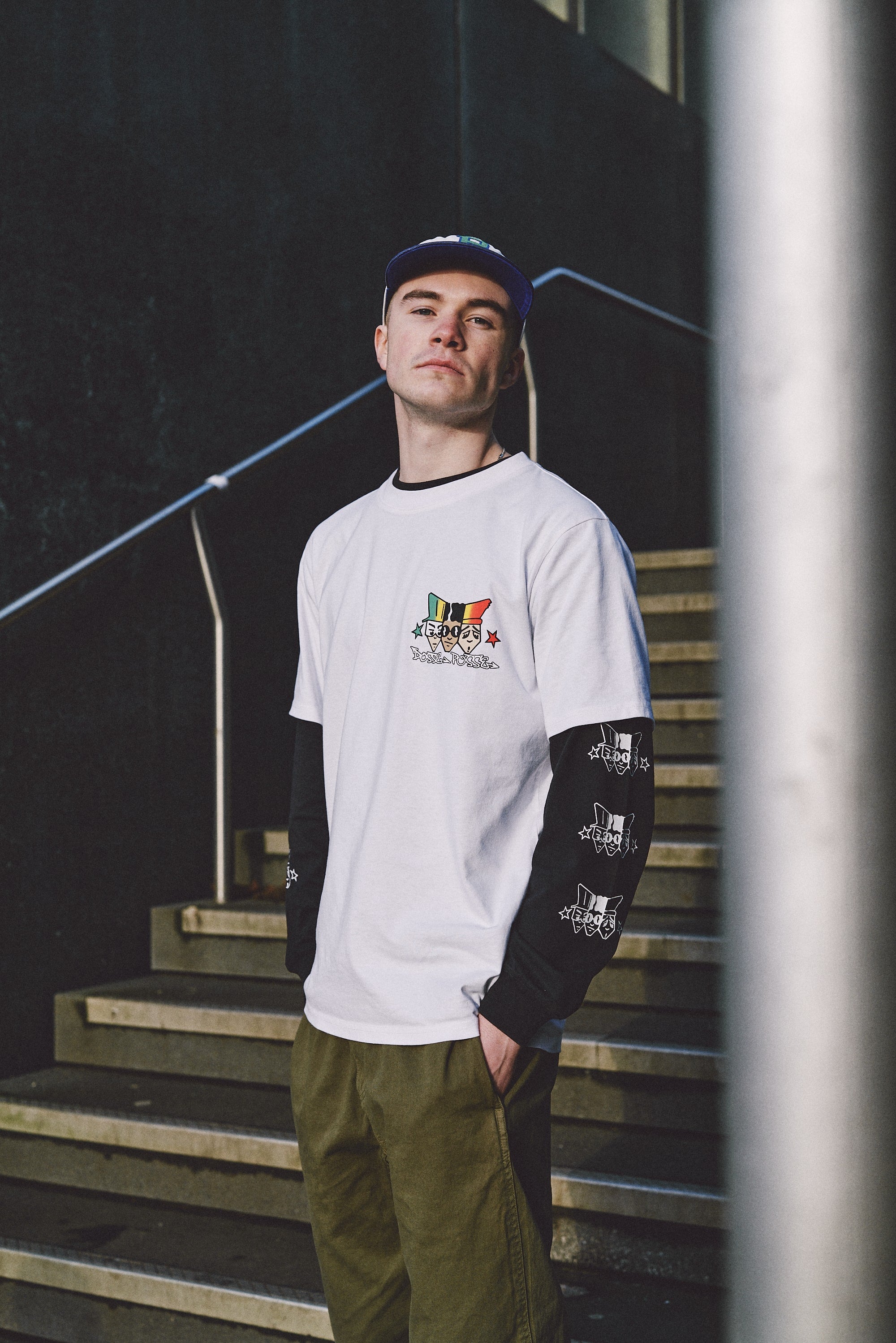 3 HEADS SHORT SLEEVE T-SHIRT