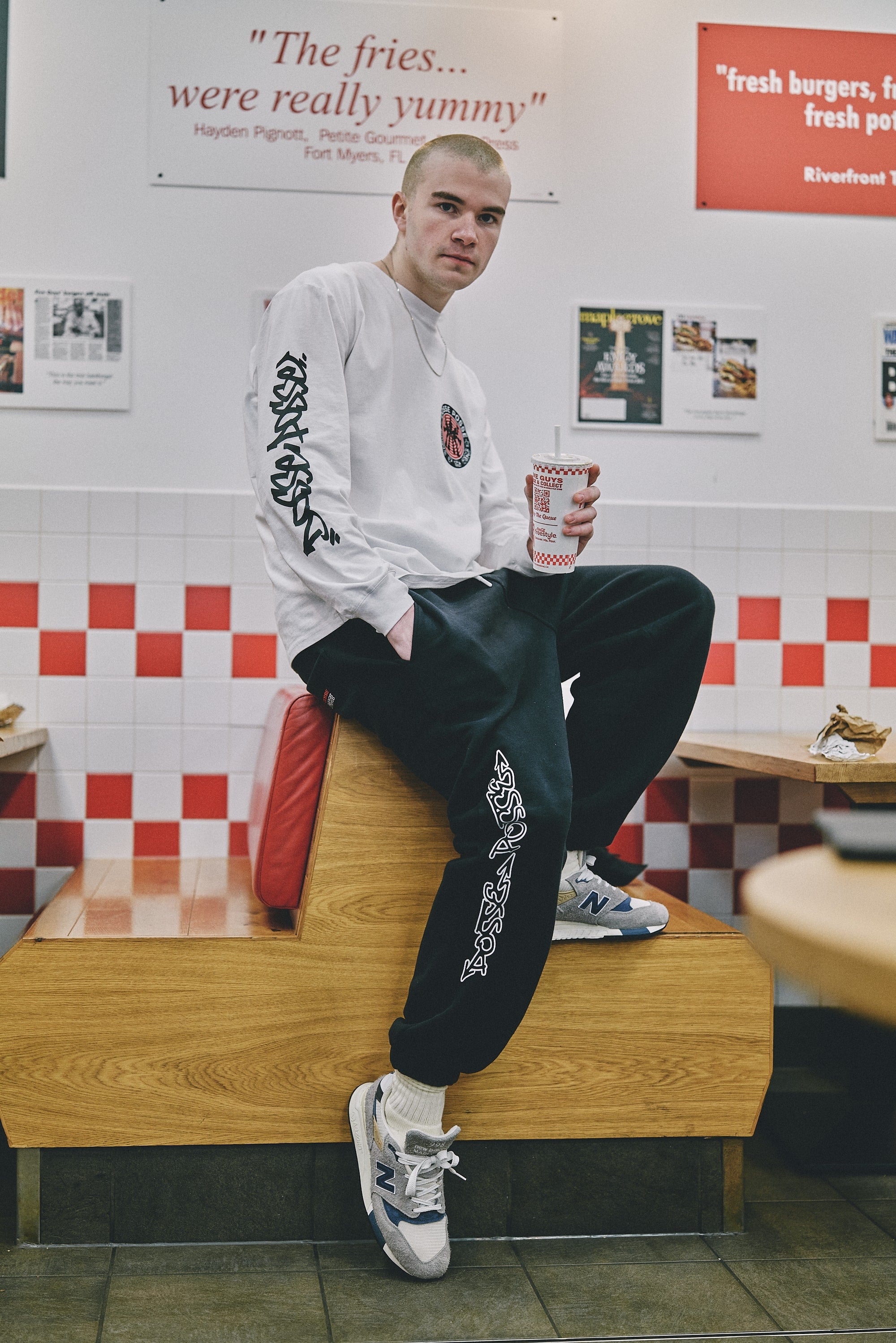 GANGSTA'S LONG SLEEVE T-SHIRT